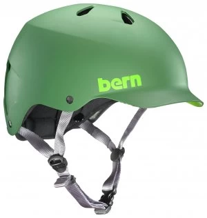 Bern Watts EPS Summer Helmet Matte Leaf Green