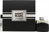 Mont Blanc Legend Gift Set 50ml Eau de Toilette + 7.5ml Eau de Toilette