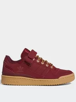 adidas Originals Forum Low Shoes, Red, Size 8.5, Men