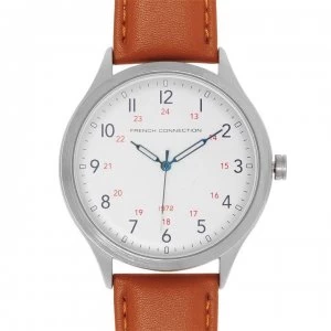French Connection 1287T Watch - Tan/White