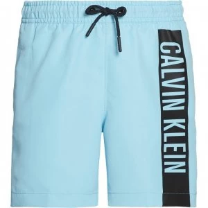 Calvin Klein Calvin Side Logo Swim Shorts - Bluefish