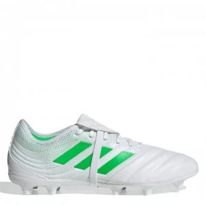 adidas Copa 19.2 FG Football Boots - White/SolarLime
