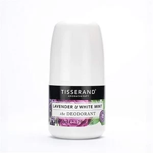 Tisserand Aromatherapy The Roll On Deodorant Lavender and White Mint 50ml#