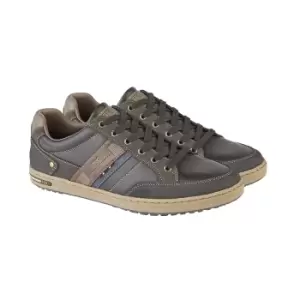 Route 21 Mens PU Casual Shoes (9 UK) (Grey)