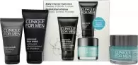 Clinique for Men Daily Intense Hydration Gift Set 50ml Maximum Hydrator + 50ml Charcoal Face Wash + 30ml Face Scrub