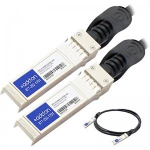 AddOn Networks 10GBASE-CU, SFP+ 5m Twinaxial Network Cable for Network