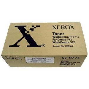 Xerox 106R00586 Black Laser Toner Ink Cartridge