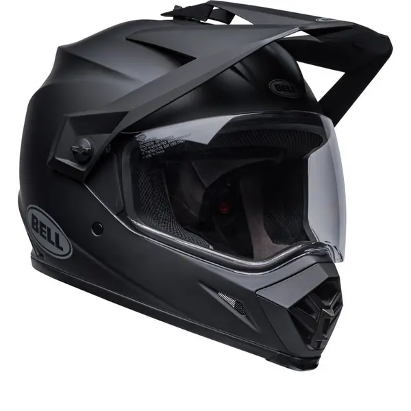 Bell MX-9 Adventure MIPS Solid Matte Black ECE 22.06 Adventure Helmet Size M