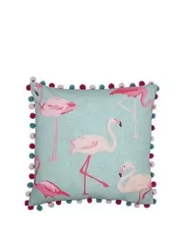 Riva Home Flamingo Cushion