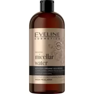 Eveline Cosmetics Organic Gold Cleansing Micellar Water with Moisturizing Effect 500 ml