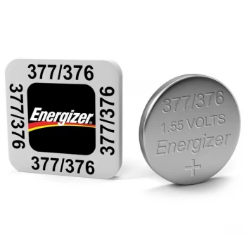 Energizer SR66/S53 377/376 Silver Oxide Coin Cell Watch Battery