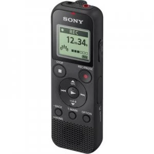 Sony ICD-PX370 Digital dictaphone Max. recording time 159 h Black Noise cancelling