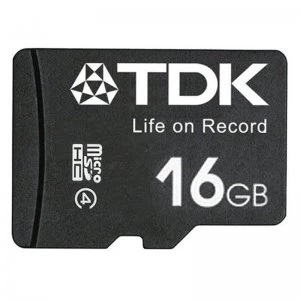 TDK 16GB Micro SD Card SDHC - 30MB/s FFP