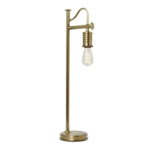 Douille 1 Light Table Lamp Brass, E27