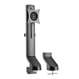 Tripp Lite DDR1732SC Single-Display Monitor Arm with Desk Clamp and Grommet - Height Adjustable 17 to 32 Monitors
