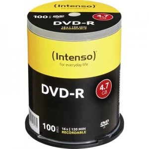 Intenso 4101156 Blank DVD-R 4.7 GB 100 pc(s) Spindle