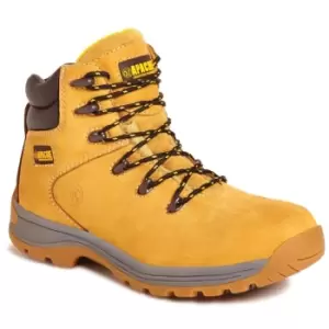 AP314cm Wheat Nubuck Water Resistant Safety Hiker - Size 8