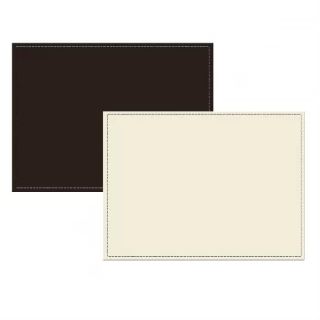 Creative Tops Leather Tablemats - 4 Pack