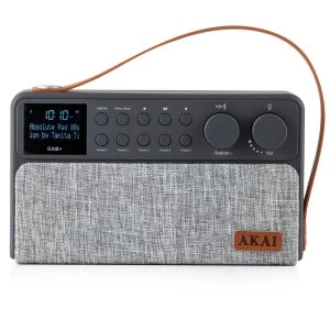 Akai Rechargeable DAB Plus Radio
