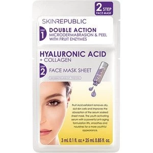Skin Republic Hyaluronic Acid + Collagen Microderma.3ml+23ml