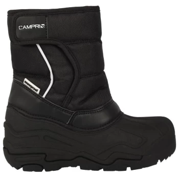 Campri Childrens Snow Boots - Black/White