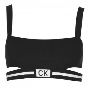 Calvin Klein Core Bandeau Bikini Top - Black BEH