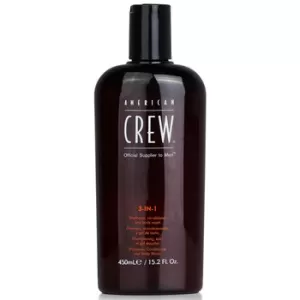American Crew Classic 3 in 1 Shampoo, Conditioner and Body Wash 450ml