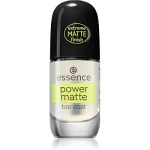 Essence Power Matte Top Coat Clear - wilko