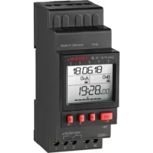 Mueller SC 18.14 easy 230V 50-60Hz DIN rail mount timer digital 230 V AC 16 A/250 V