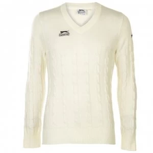 Slazenger Classic Sweatshirt Mens - White