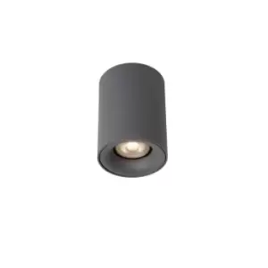 Bentoo-Led Modern Surface Mounted Ceiling Spotlight - Ø8cm - LED Dim. - GU10 - 1x5W 3000K - Grey