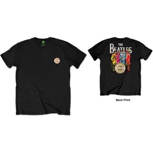 The Beatles - Sgt Pepper Mens Small T-Shirt - Black