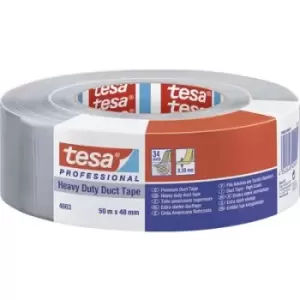 tesa STRONG 04663-00007-02 Cloth tape tesa Professional Silver (L x W) 50 m x 48mm