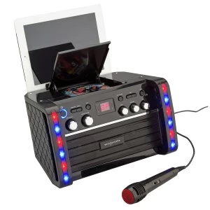 Easy Karaoke EKS213-BT Bluetooth Karaoke Machine - Black