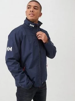 Helly Hansen Crew Midlayer Jacket, Navy, Size S, Men