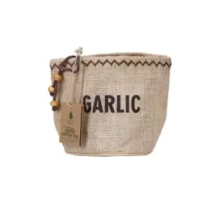 Hessian Garlic Storage Bag