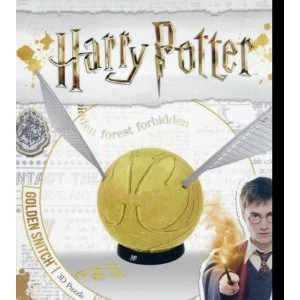 Harry Potter 3" Mini Golden Snitch 4D Puzzle (64 Pieces)