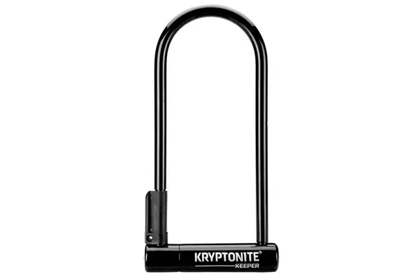 Kryptonite Keeper 12 Long Shackle U-Lock- Sold Secure Silver