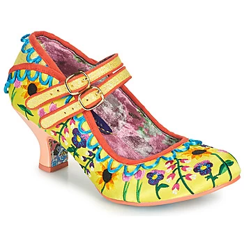 Irregular Choice CHARMERS MARKET womens Court Shoes in Yellow.5,8,9