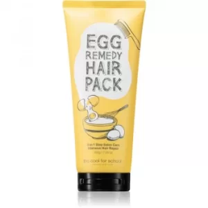 Too Cool For School Egg Remedy Hair Pack Nourishing and Moisturising Hair Mask 200 g