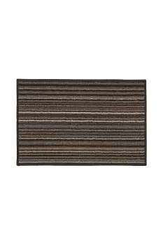Arona Machine Washable Latex Backed Doormat, 40x60cm,Brown