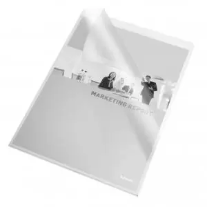 Esselte Quality Folder, Holds up to 20 A4 sheets, Transparent, Matte,