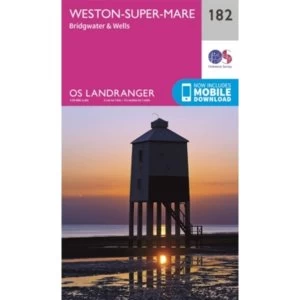 Weston-Super-Mare, Bridgwater & Wells by Ordnance Survey (Sheet map, folded, 2016)