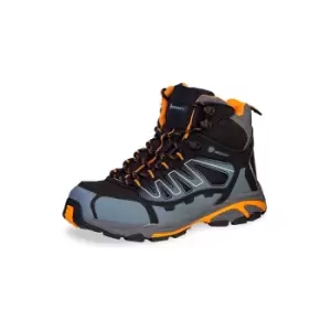 Click Safety Footwear - hiker S3 composite blk/or/gy 07 (41)
