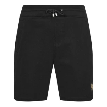 BELSTAFF Logo Fleece Shorts - Black