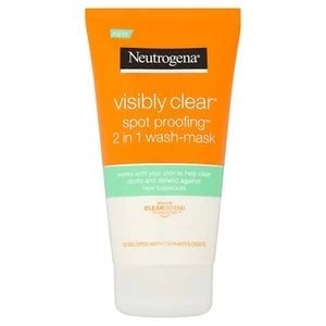 Neutrogena Visibly Clear Spot 2in1 Wash Mask 150ml