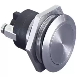 Bulgin MP0037 Tamper-proof pushbutton 50 V 1 A 1 x Off/(On) momentary (Ø x L) 21.5mm x 29.6mm IP68 (front bezel sealed)