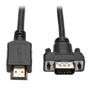 Tripp Lite P566-015-VGA HDMI to VGA Active Adapter Cable (HDMI to Low-Profile HD15 M/M) 15 ft. (4.6 m)
