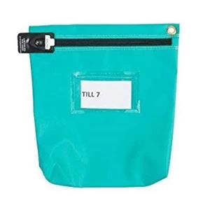Versapak Antimicrobial Cash Bag SM 152x178x50mm T2 lock
