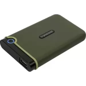 Transcend StoreJet 25M3G 2 TB 2.5 external hard drive USB 3.2 Gen 2 (USB 3.1) Army green TS2TSJ25M3G